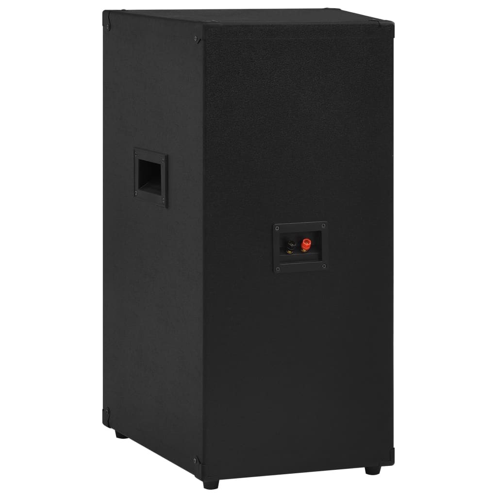 Professional Passive Hifi Stage Speaker 1200 W Black 43x43x75cm
